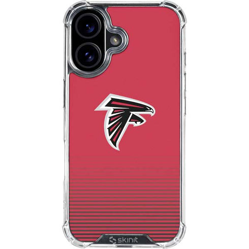 NFL Atlanta Falcons Breakaway iPhone 16 Clear Case