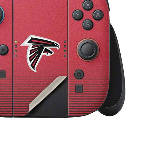 NFL Atlanta Falcons Breakaway Nintendo Switch 2 (2025) Joy-Con Controller Skin