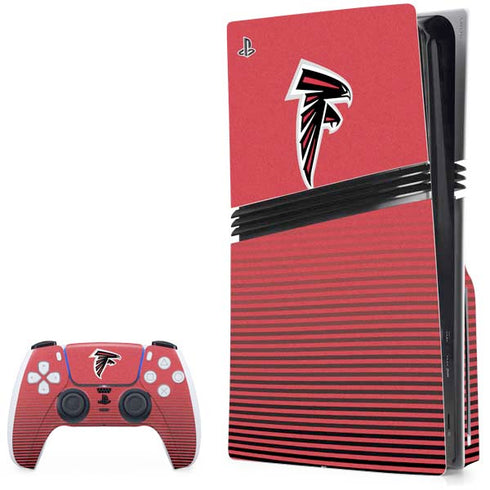 NFL Atlanta Falcons Breakaway PS5 Pro Disk Bundle Skin