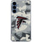NFL Atlanta Falcons Camo Galaxy A35 5G Clear Case