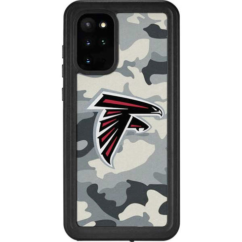 NFL Atlanta Falcons Camo Galaxy S20 Plus Waterproof Case