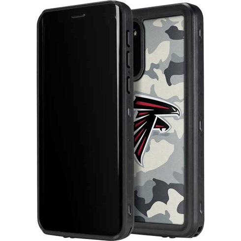 NFL Atlanta Falcons Camo Galaxy S20 Plus Waterproof Case
