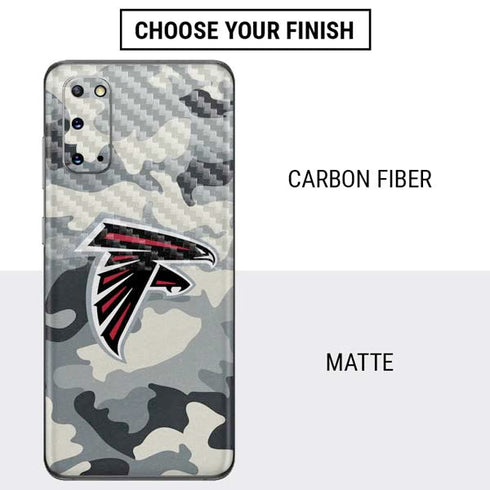 NFL Atlanta Falcons Camo Galaxy S20 Skin