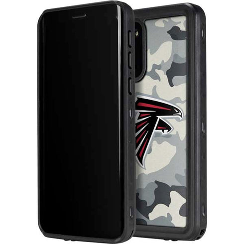 NFL Atlanta Falcons Camo Galaxy S20 Waterproof Case