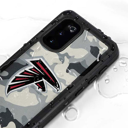 NFL Atlanta Falcons Camo Galaxy S20 Waterproof Case