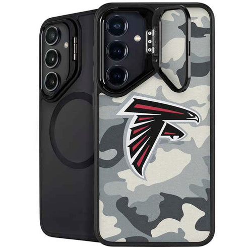 NFL Atlanta Falcons Camo Galaxy S24 FE Kickstand Case