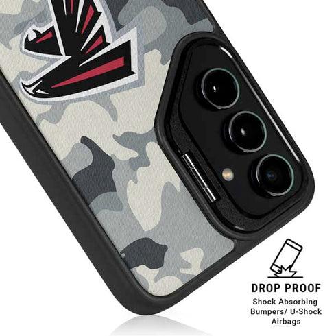 NFL Atlanta Falcons Camo Galaxy S25 Kickstand Case