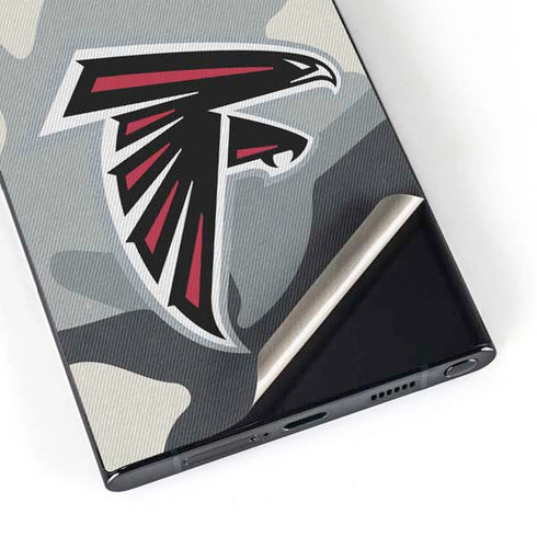 NFL Atlanta Falcons Camo Galaxy S25 Ultra Skin
