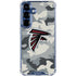 NFL Atlanta Falcons Camo Galaxy S25 Plus Clear Case