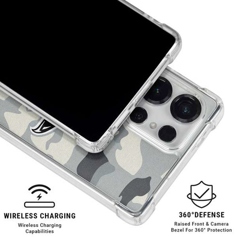 NFL Atlanta Falcons Camo Galaxy S25 Ultra Clear Case