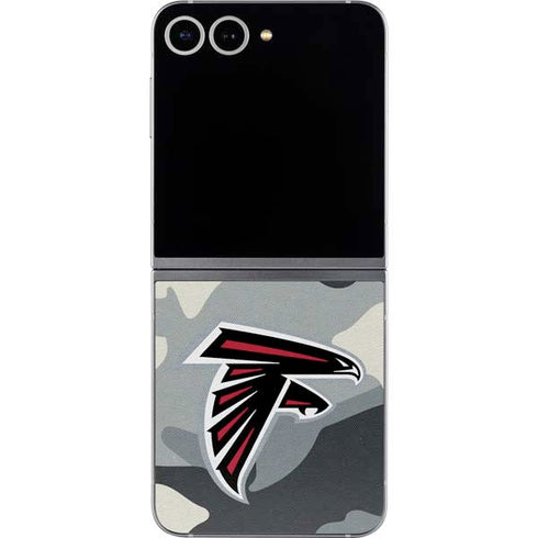 NFL Atlanta Falcons Camo Galaxy Z Flip6 Skin