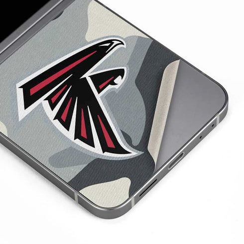 NFL Atlanta Falcons Camo Galaxy Z Flip6 Skin