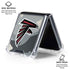 NFL Atlanta Falcons Camo Galaxy Z Flip6 Clear Case