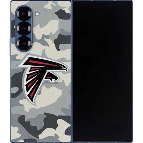 NFL Atlanta Falcons Camo Galaxy Z Fold6 Skin