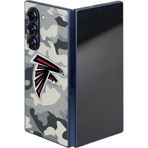 NFL Atlanta Falcons Camo Galaxy Z Fold6 Skin