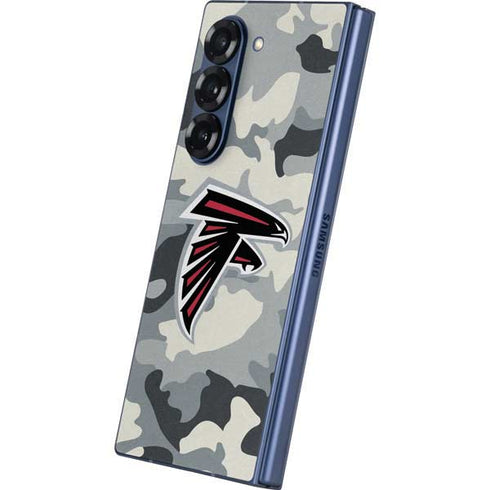NFL Atlanta Falcons Camo Galaxy Z Fold6 Skin