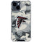 NFL Atlanta Falcons Camo iPhone 15 Clear Case