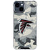 NFL Atlanta Falcons Camo iPhone 15 Clear Case