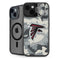 NFL Atlanta Falcons Camo iPhone 15 Kickstand Case