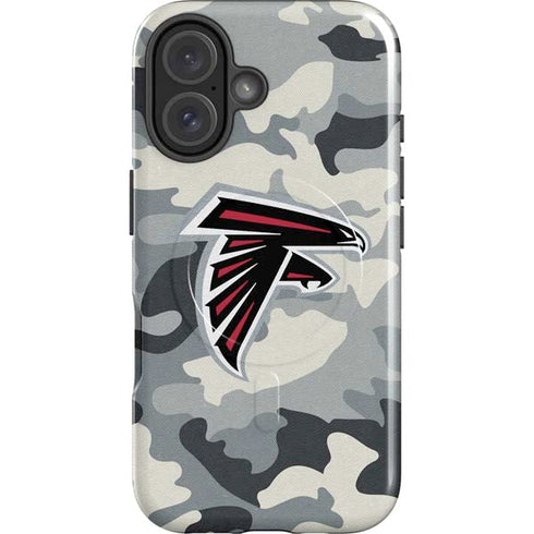NFL Atlanta Falcons Camo iPhone 16 Magsafe Impact Case