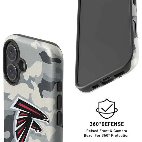 NFL Atlanta Falcons Camo iPhone 16 Magsafe Impact Case