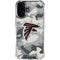 NFL Atlanta Falcons Camo iPhone 16 Plus Clear Case