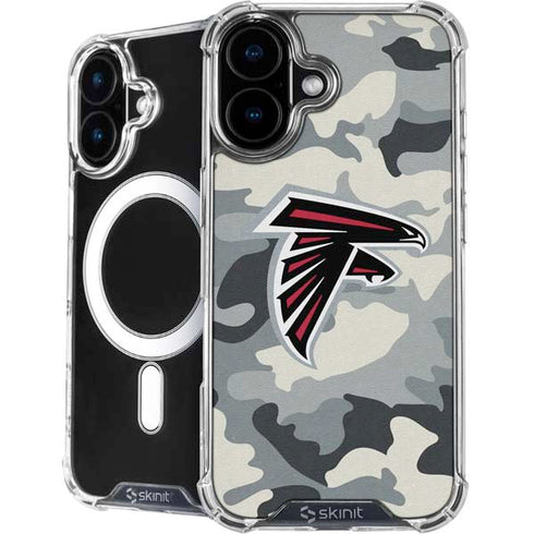 NFL Atlanta Falcons Camo iPhone 16 Plus MagSafe Case