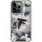 NFL Atlanta Falcons Camo iPhone 16 Pro Clear Case
