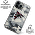 NFL Atlanta Falcons Camo iPhone 16 Pro Max Clear Case