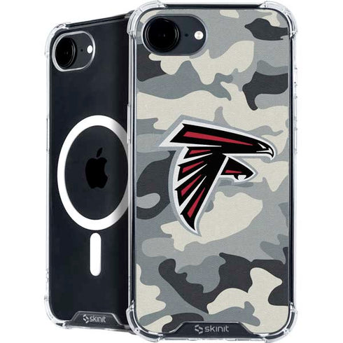 NFL Atlanta Falcons Camo iPhone 16e MagSafe Case