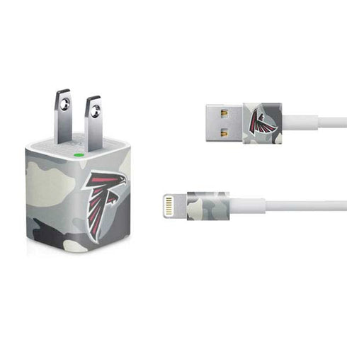 NFL Atlanta Falcons Camo iPhone Charger (5W USB) Skin