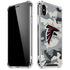 NFL Atlanta Falcons Camo iPhone X/XS Clear Case
