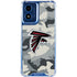 NFL Atlanta Falcons Camo Moto G 5G (2024) Clear Case