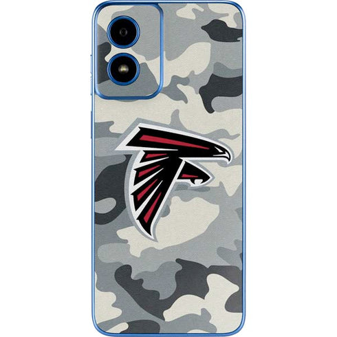 NFL Atlanta Falcons Camo Moto G Play 4G (2024) Skin
