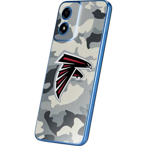 NFL Atlanta Falcons Camo Moto G Play 4G (2024) Skin
