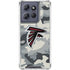 NFL Atlanta Falcons Camo Moto G Power 5G (2025) Clear Case
