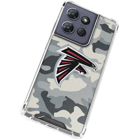 NFL Atlanta Falcons Camo Moto G Power 5G (2025) Clear Case