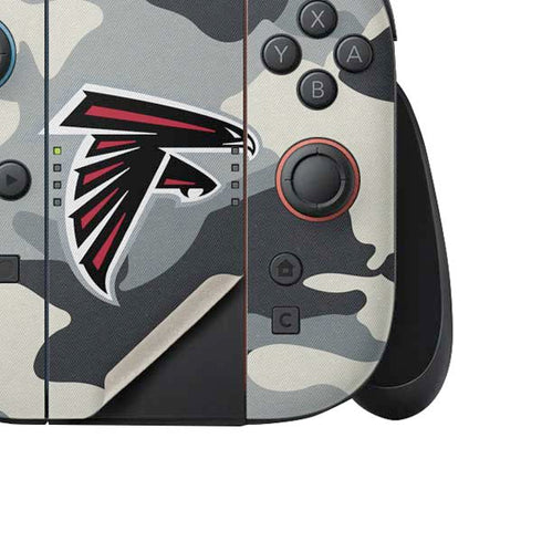 NFL Atlanta Falcons Camo Nintendo Switch 2 (2025) Joy-Con Controller Skin