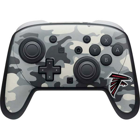 NFL Atlanta Falcons Camo Nintendo Switch 2 (2025) Pro Controller Skin