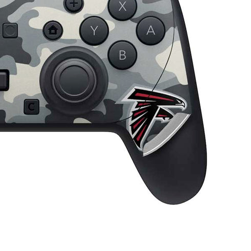 NFL Atlanta Falcons Camo Nintendo Switch 2 (2025) Pro Controller Skin