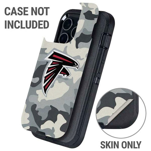 NFL Atlanta Falcons Camo Otterbox Defender iPhone Skin