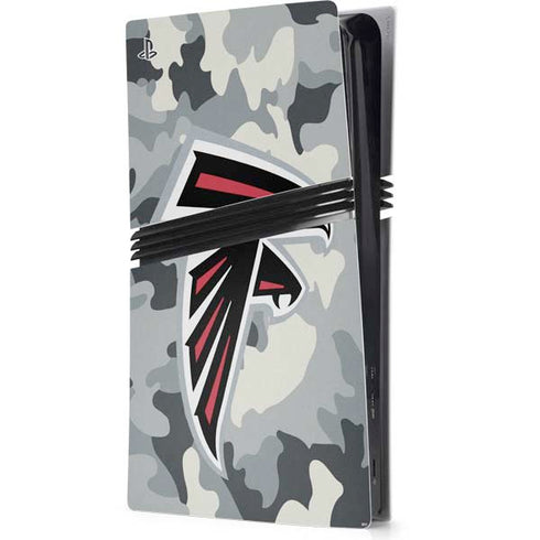 NFL Atlanta Falcons Camo PS5 Pro Console Skin
