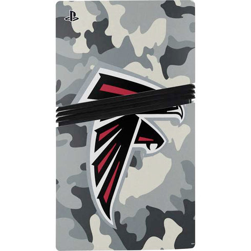 NFL Atlanta Falcons Camo PS5 Pro Console Skin