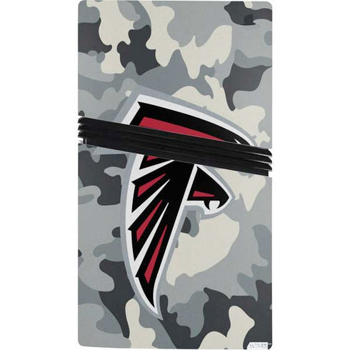 NFL Atlanta Falcons Camo PS5 Pro Console Skin