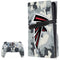 NFL Atlanta Falcons Camo PS5 Pro Disk Bundle Skin