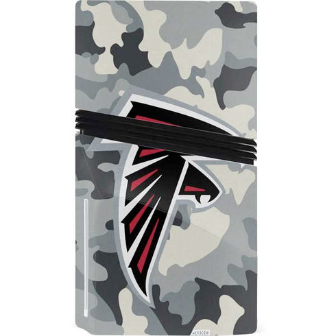 NFL Atlanta Falcons Camo PS5 Pro Disk Bundle Skin