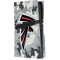 NFL Atlanta Falcons Camo PS5 Pro Disk Console Skin