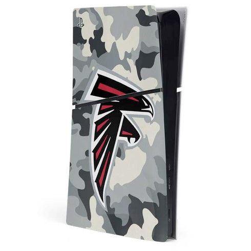 NFL Atlanta Falcons Camo PS5 Slim Digital Edition Console Skin