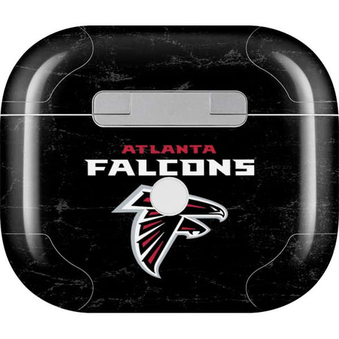 NFL Atlanta Falcons Distressed Apple AirPods (3rd Gen 2021) Skin