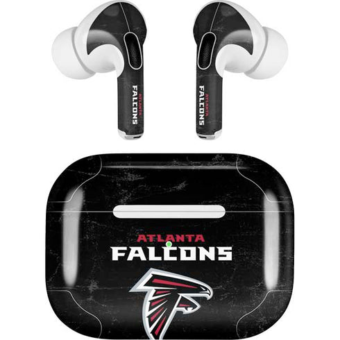 NFL Atlanta Falcons Distressed Apple AirPods Pro Skin